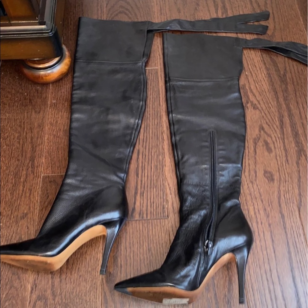Via spega real Italian stiletto boots - Picture 5 of 6